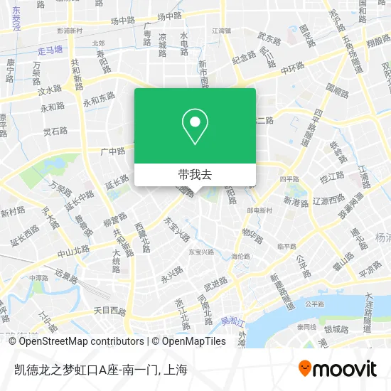 凯德龙之梦虹口A座-南一门地图