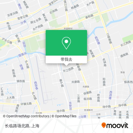 长临路场北路地图