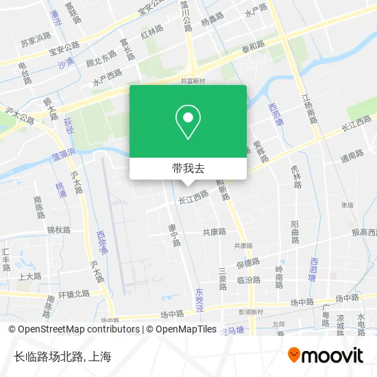 长临路场北路地图