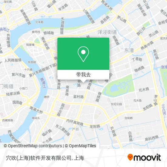 穴吹(上海)软件开发有限公司地图