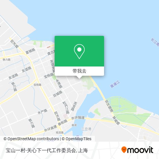 宝山一村-关心下一代工作委员会地图
