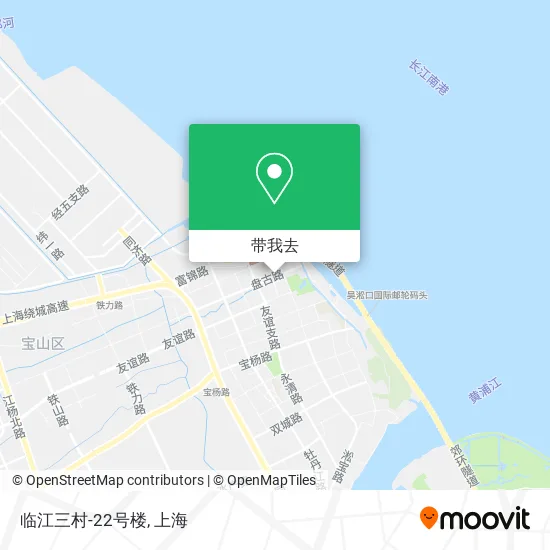 临江三村-22号楼地图