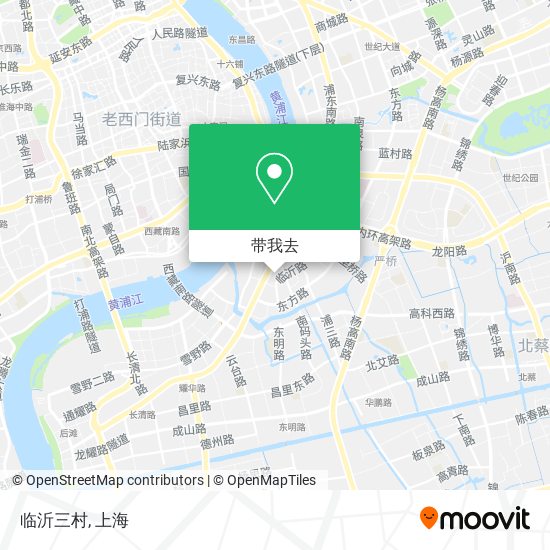 临沂三村地图