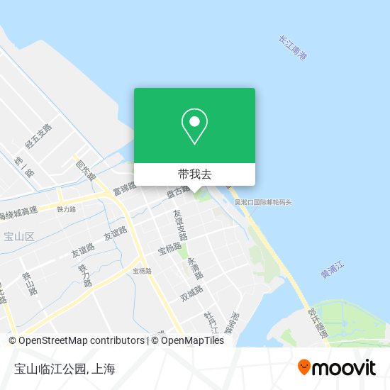 宝山临江公园地图