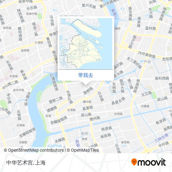 中华艺术宫地图