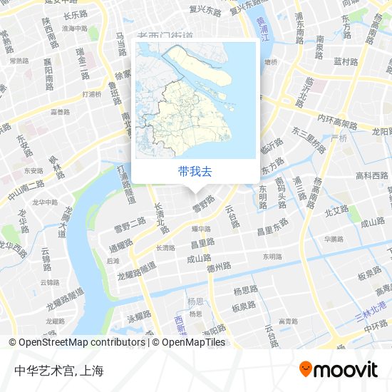 中华艺术宫地图