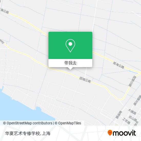 华夏艺术专修学校地图