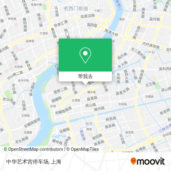 中华艺术宫停车场地图