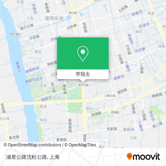 浦星公路沈杜公路地图