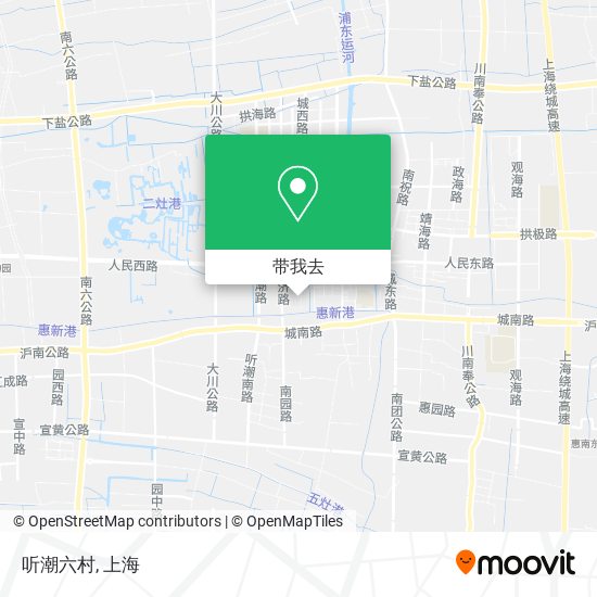 听潮六村地图