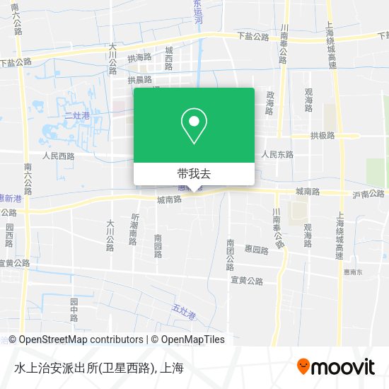 水上治安派出所(卫星西路)地图