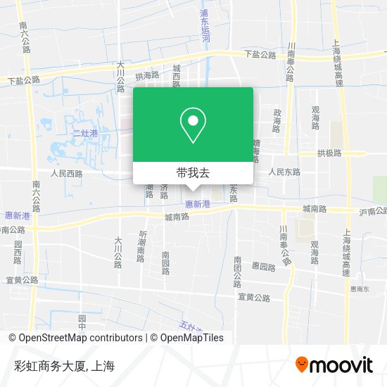 彩虹商务大厦地图