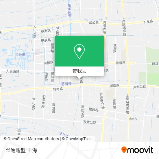 丝逸造型地图