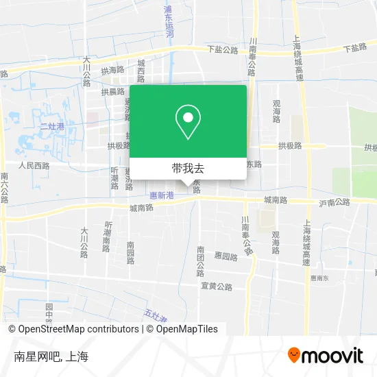 南星网吧地图