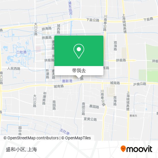 盛和小区地图