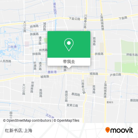 红新书店地图