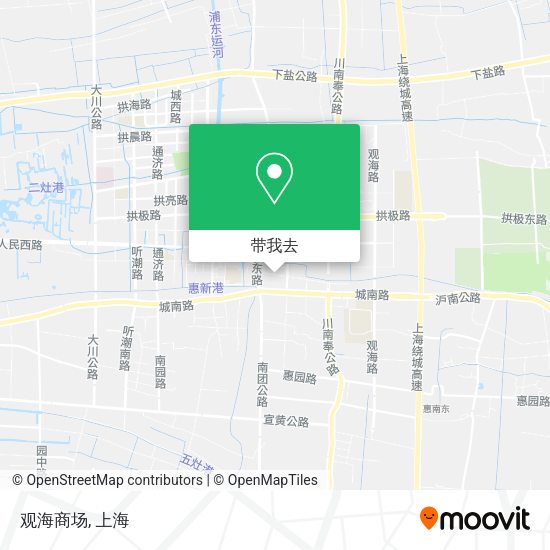 观海商场地图