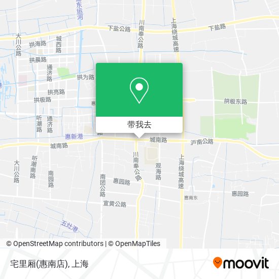 宅里厢(惠南店)地图