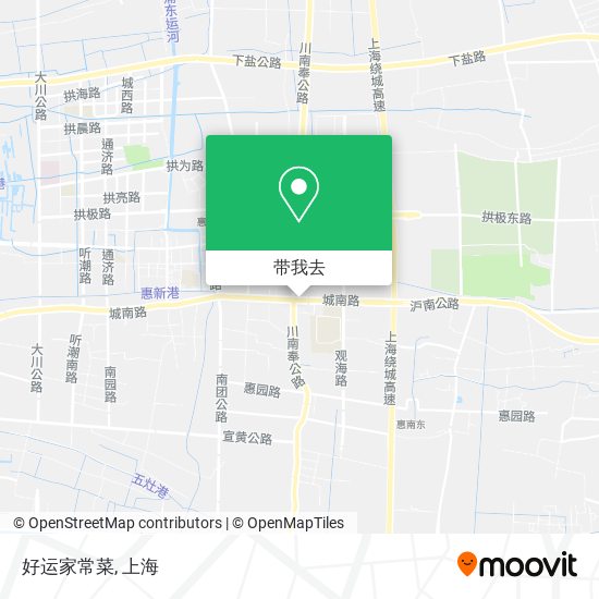 好运家常菜地图