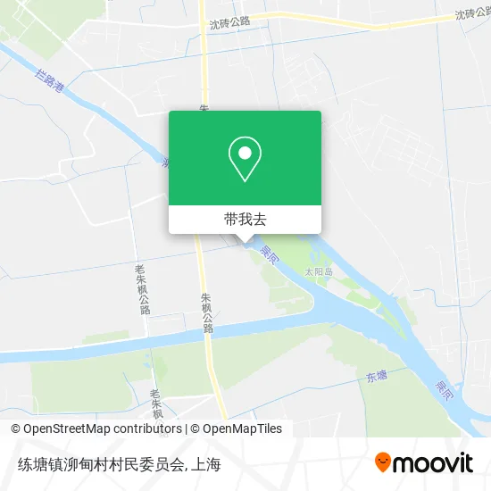 练塘镇泖甸村村民委员会地图