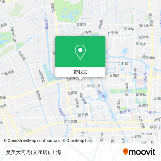 复美大药房(文涵店)地图