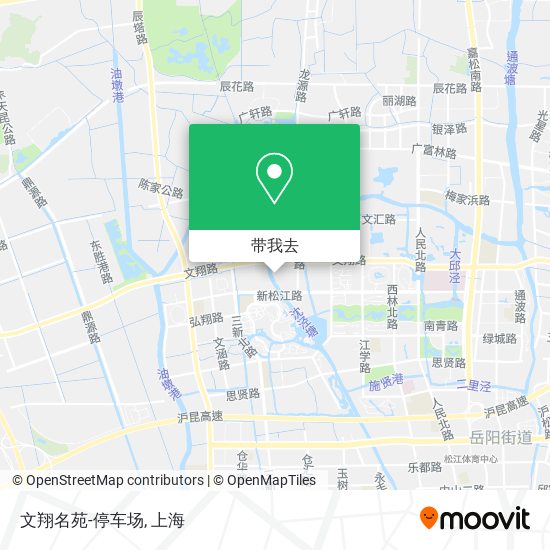 文翔名苑-停车场地图