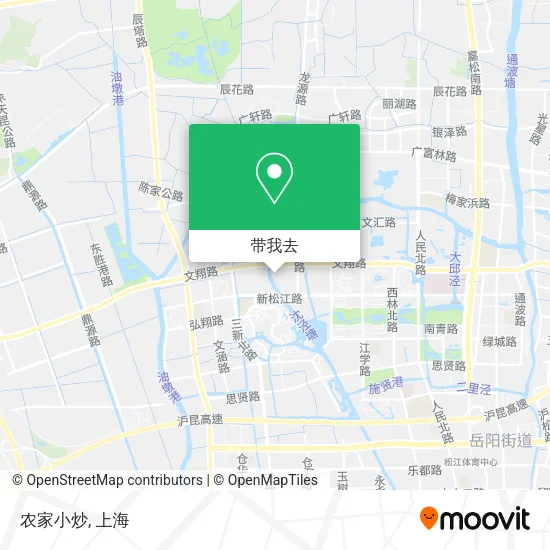农家小炒地图
