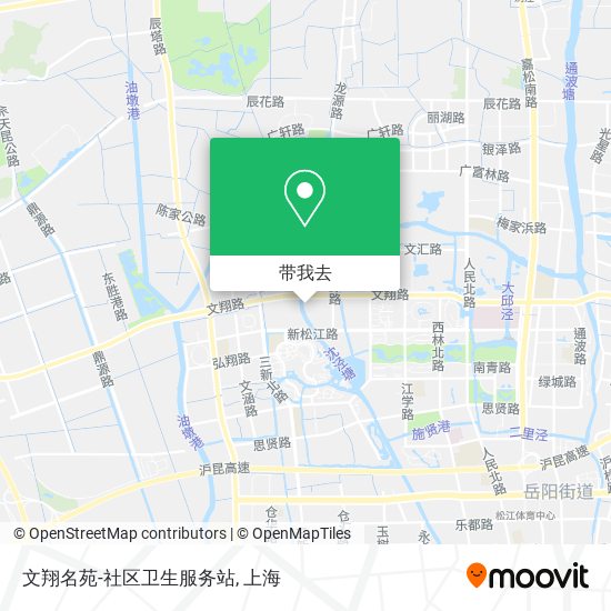 文翔名苑-社区卫生服务站地图