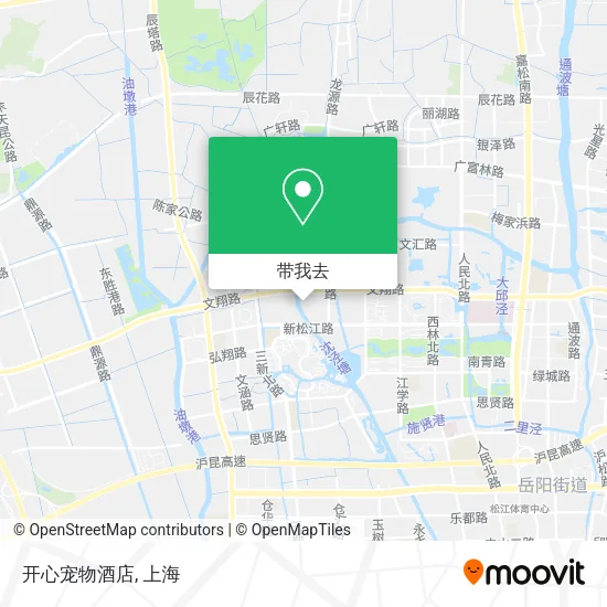 开心宠物酒店地图
