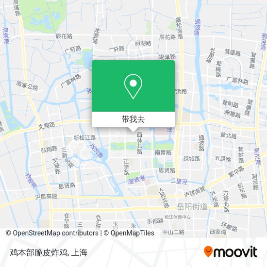 鸡本部脆皮炸鸡地图