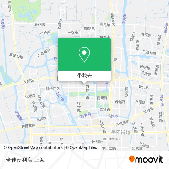 全佳便利店地图