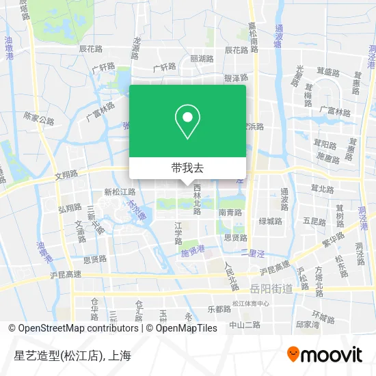 星艺造型(松江店)地图