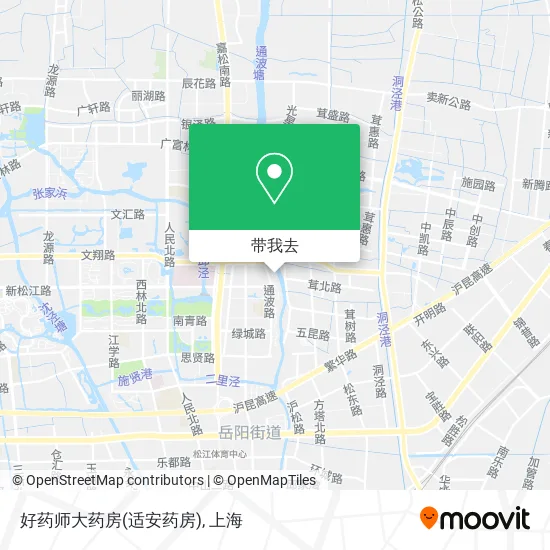 好药师大药房(适安药房)地图
