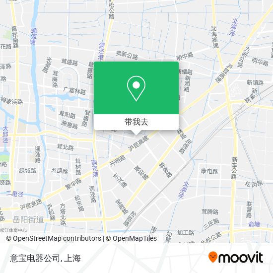 意宝电器公司地图