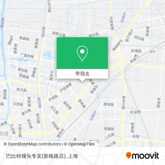巴比特馒头专卖(新格路店)地图