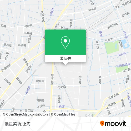 晨星菜场地图