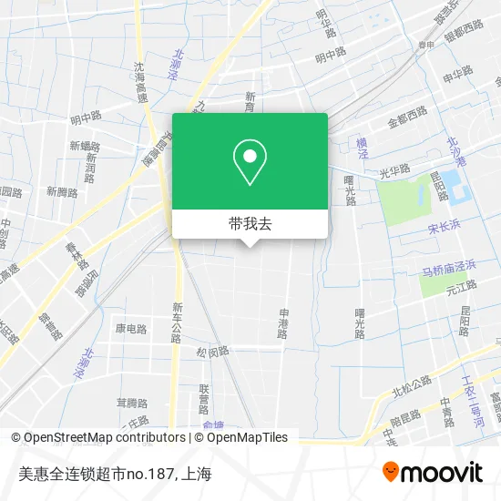 美惠全连锁超市no.187地图