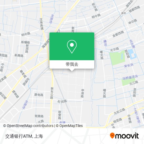 交通银行ATM地图