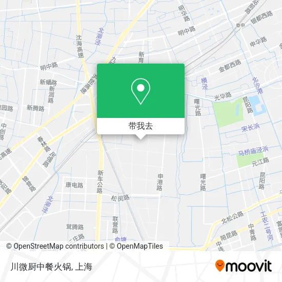 川微厨中餐火锅地图