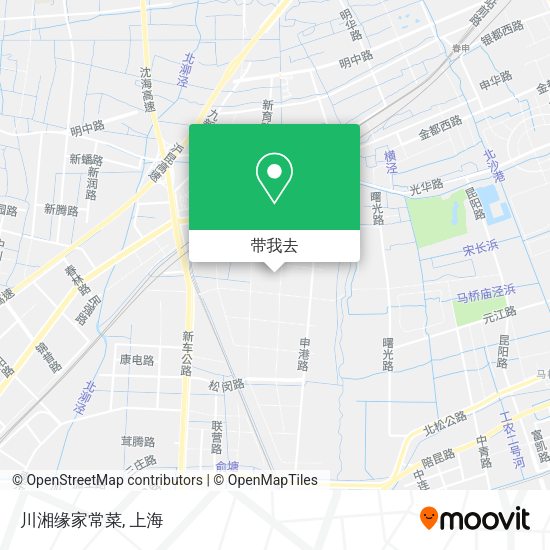 川湘缘家常菜地图