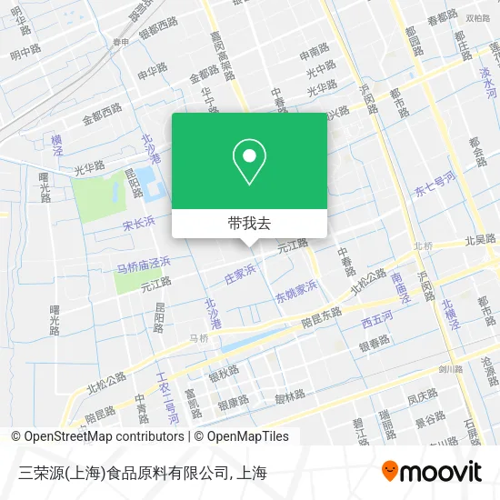 三荣源(上海)食品原料有限公司地图