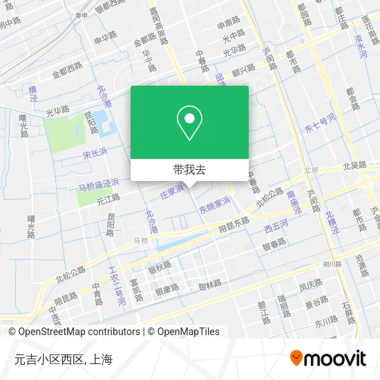 元吉小区西区地图