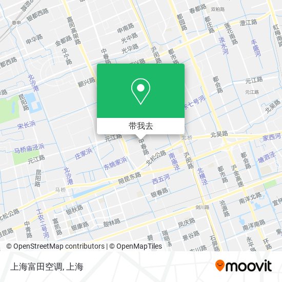 上海富田空调地图