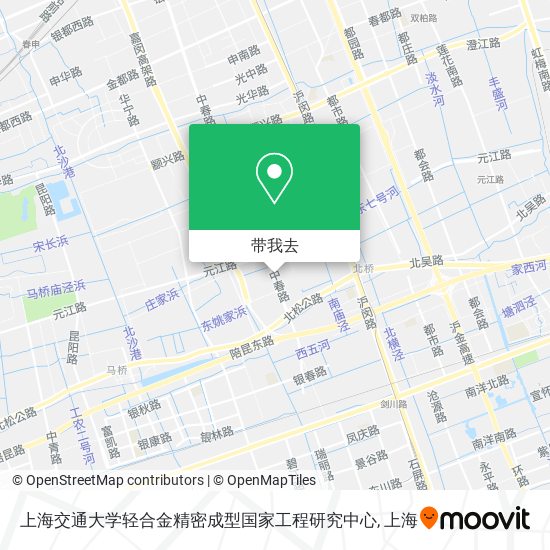 上海交通大学轻合金精密成型国家工程研究中心地图