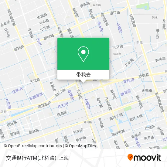 交通银行ATM(北桥路)地图
