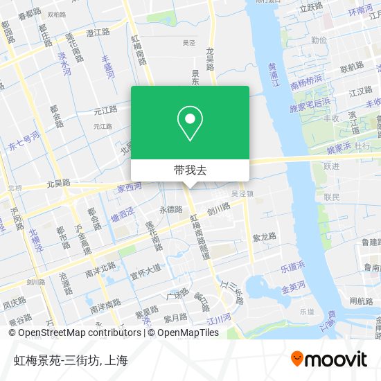 虹梅景苑-三街坊地图