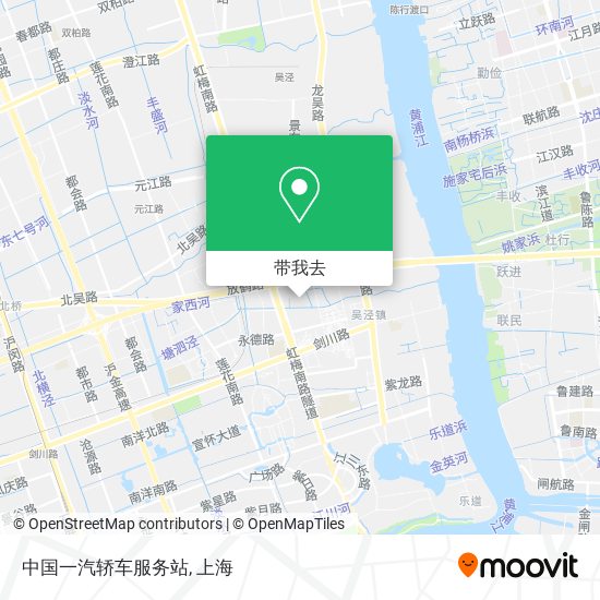 中国一汽轿车服务站地图