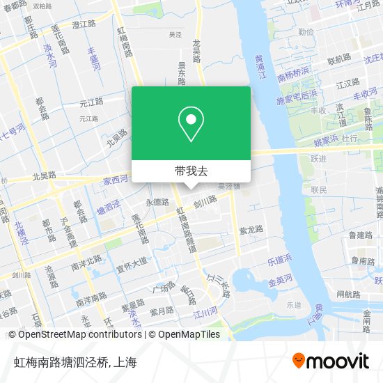 虹梅南路塘泗泾桥地图