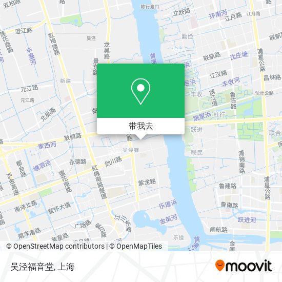 吴泾福音堂地图