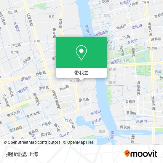 接触造型地图